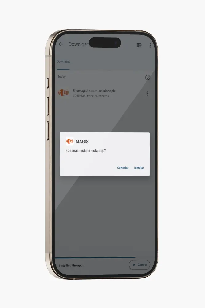 Magis TV 2025 – Canales HD en directo filmes series deportes 6 Step 1