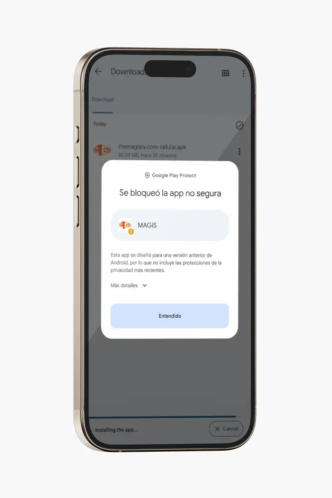 Magis TV 2025 – Canales HD en directo filmes series deportes 7 Step 2
